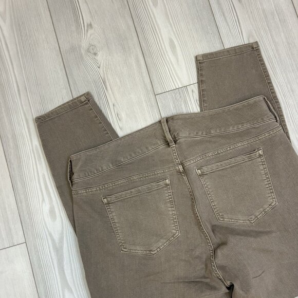 TORRID Denim Brown Wash Ankle Jeans Skinny Leg Stretch Size 18R - Picture 8 of 13